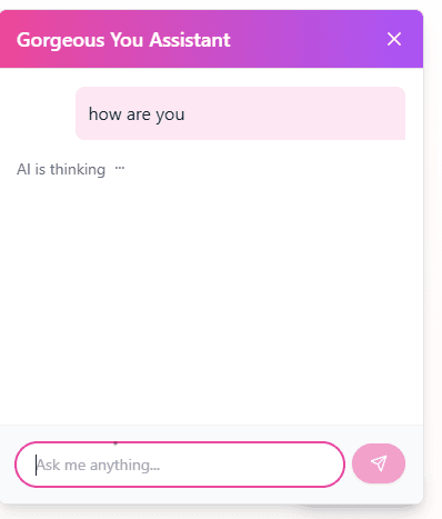 AI chatbot integration